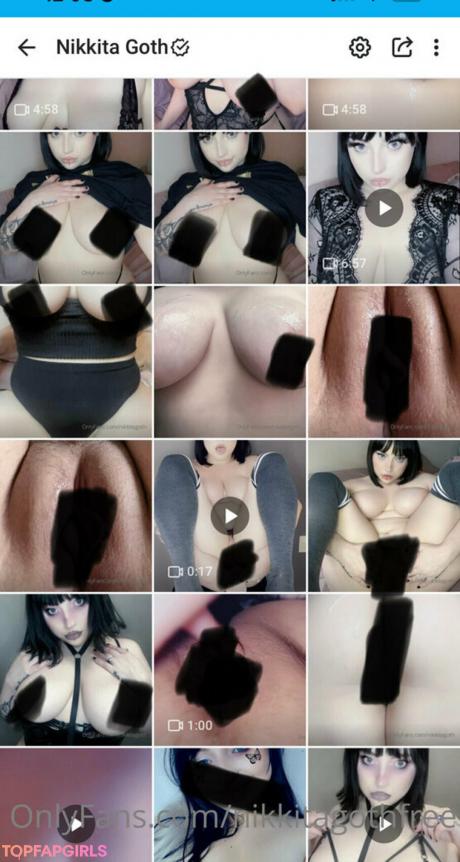 Nikkitagothfree nude leaked OnlyFans photo #4