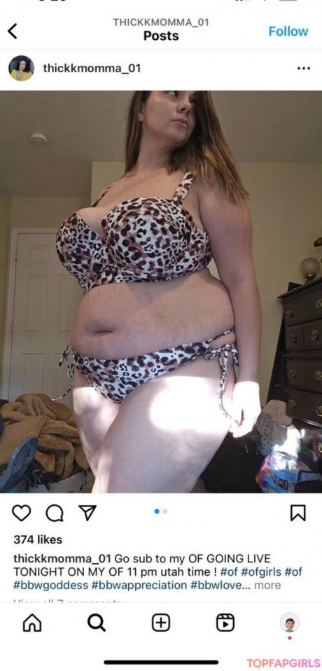 Thickkmomma01 nude leaked OnlyFans pic