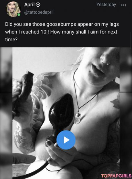 Tattooedaprilfree nude leaked OnlyFans photo #64