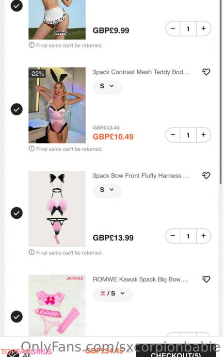 Sxcorpionbabie nude leaked OnlyFans photo #5