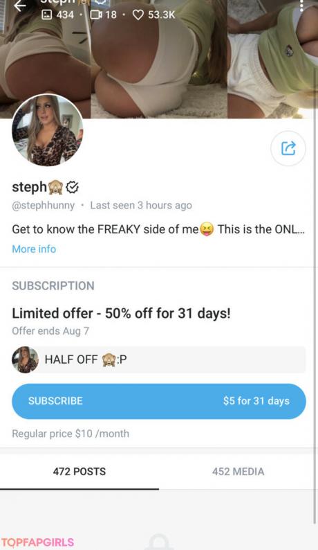 Stephhunny nude leaked OnlyFans photo #7