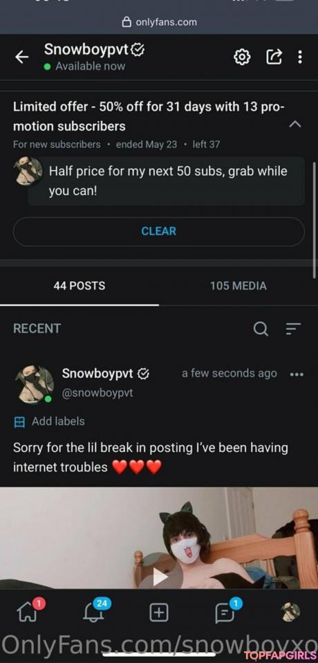 Snowboyxox nude leaked OnlyFans photo #131