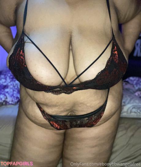 Ebonybbwangelafree nude leaked OnlyFans photo #47