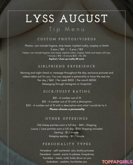 Lyssaugust nude leaked OnlyFans photo #124