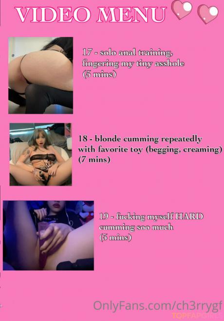 Ch3rrygf nude leaked OnlyFans photo #8