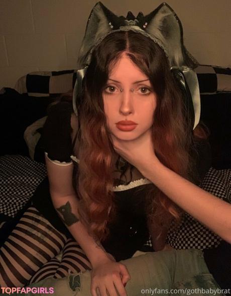 Gothbabybrat nude leaked OnlyFans photo #8