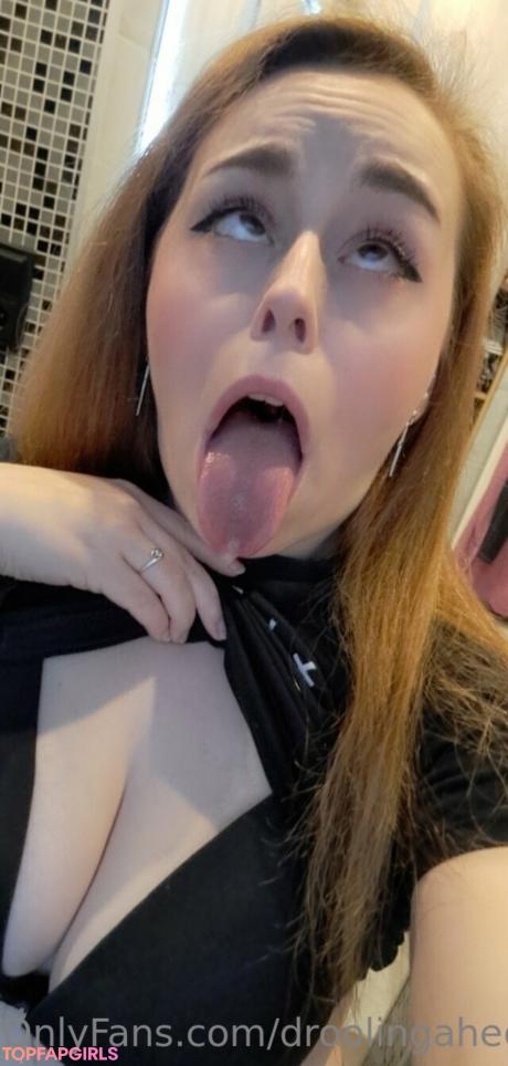 Drooling nude leaked OnlyFans photo #2