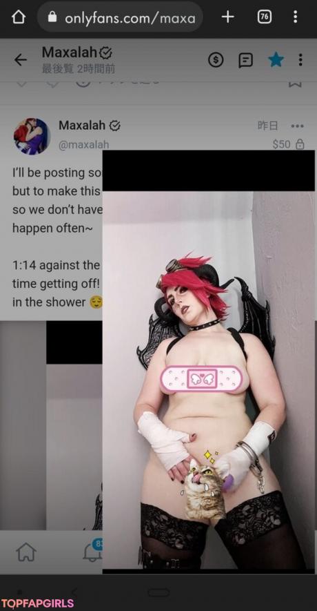 Maxalah nude leaked OnlyFans photo #2