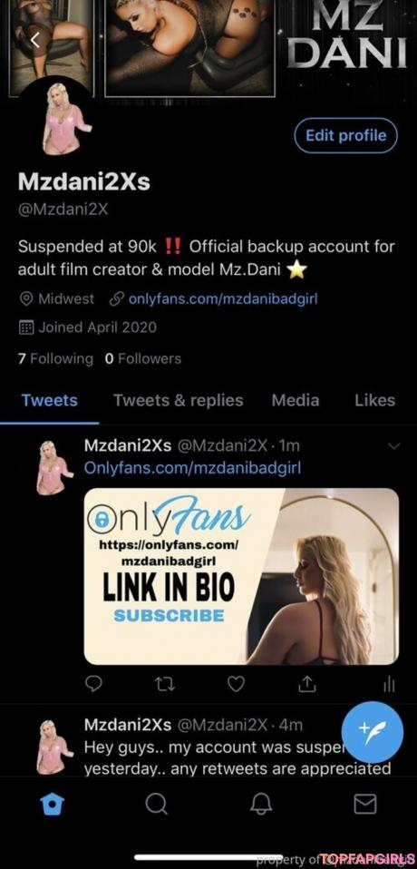 Mzdanibadgirl nude leaked OnlyFans photo #86