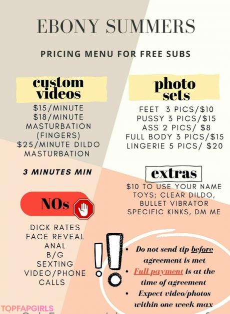 Ebonysummers_free nude leaked OnlyFans photo #7