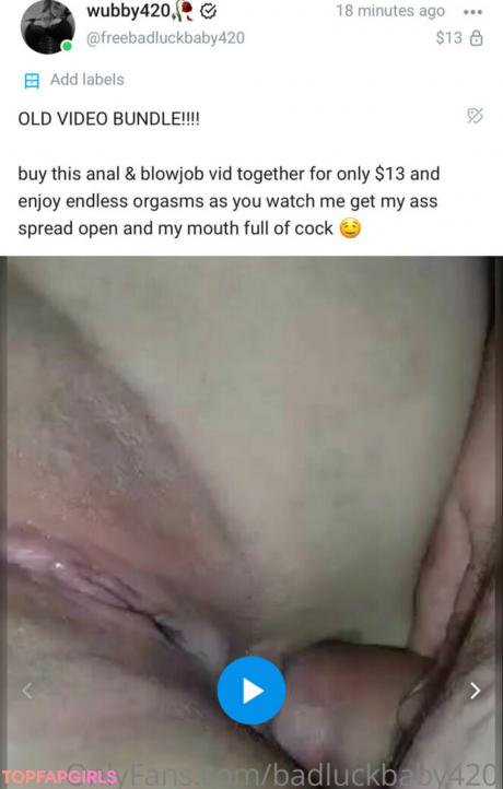 Badluckbaby420 nude leaked OnlyFans photo #85