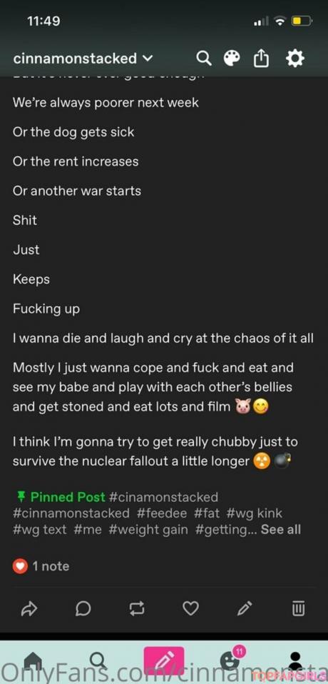 Cinnamonstacked nude leaked OnlyFans photo #22