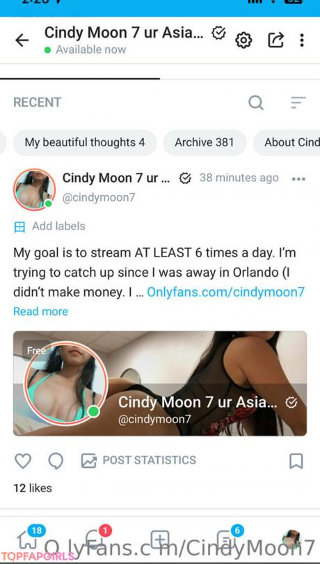 Cindymoon7 nude leaked OnlyFans photo #454