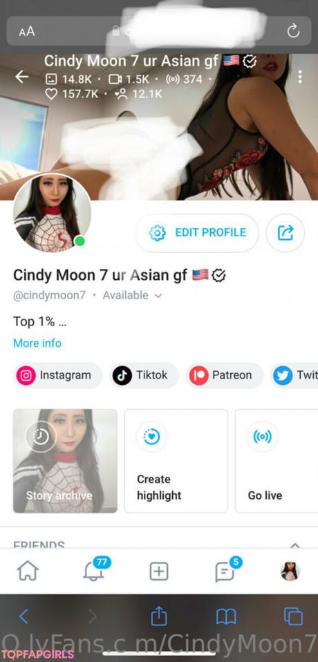 Cindymoon7 nude leaked OnlyFans photo #828