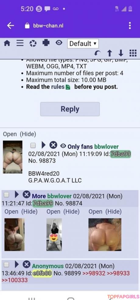 Bbw4red20 nude leaked OnlyFans photo #1
