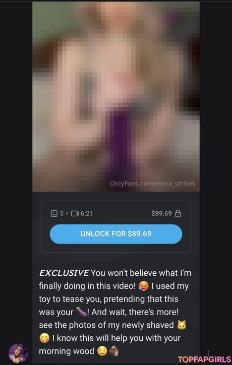 Elena nude leaked OnlyFans pic