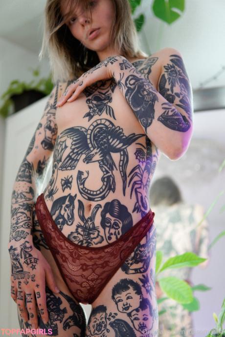 Tattooed nude leaked OnlyFans photo #51