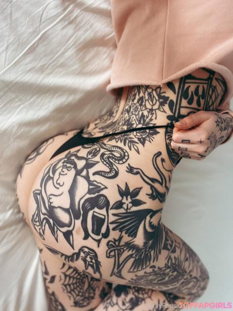 Tattooed nude leaked OnlyFans photo #61